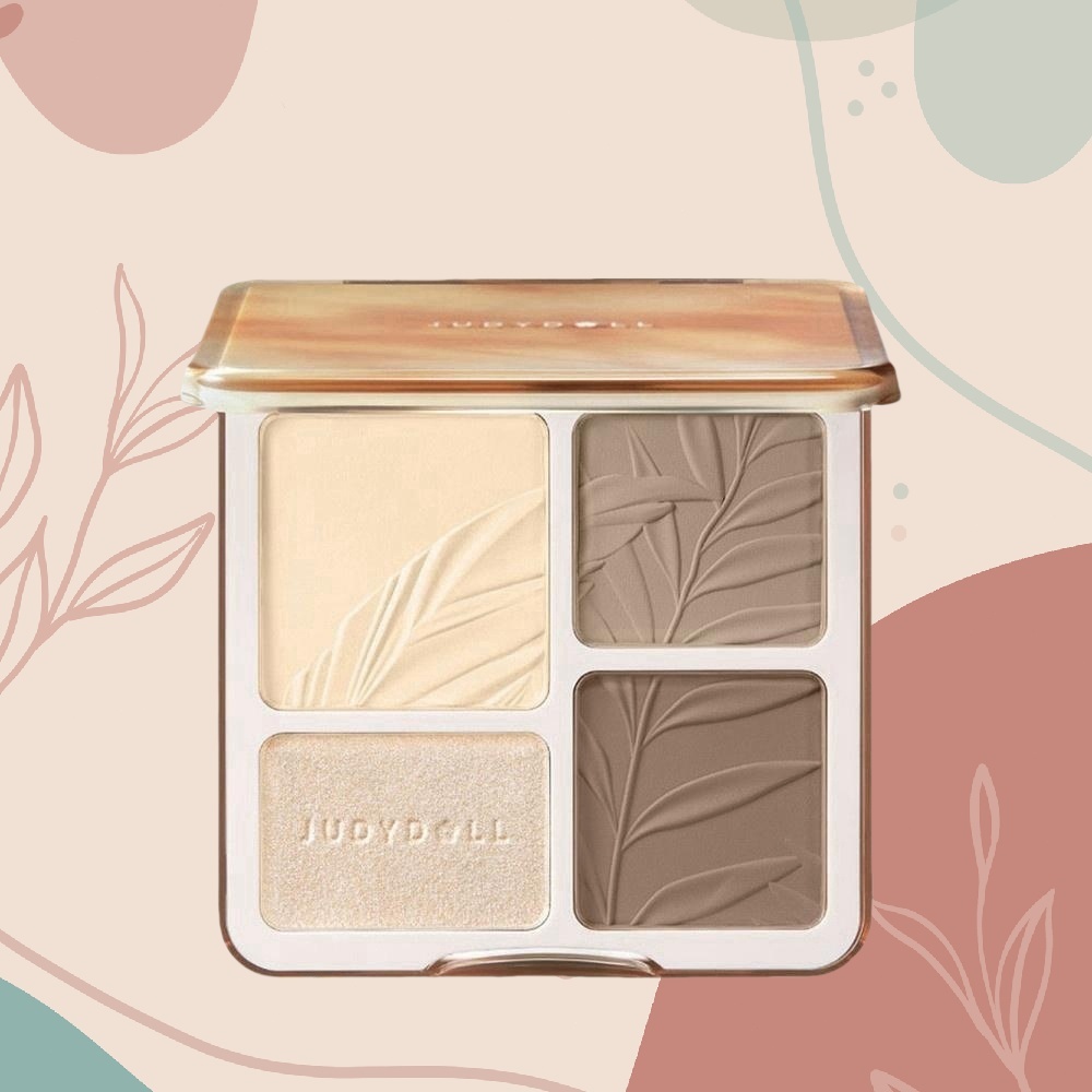 ของแท้ 100%JUDYDOLL HIGHLIGHT & CONTOUR #01 #02 #04, JUDYDOLL Highlight & Contour, Matte Finish, Fac