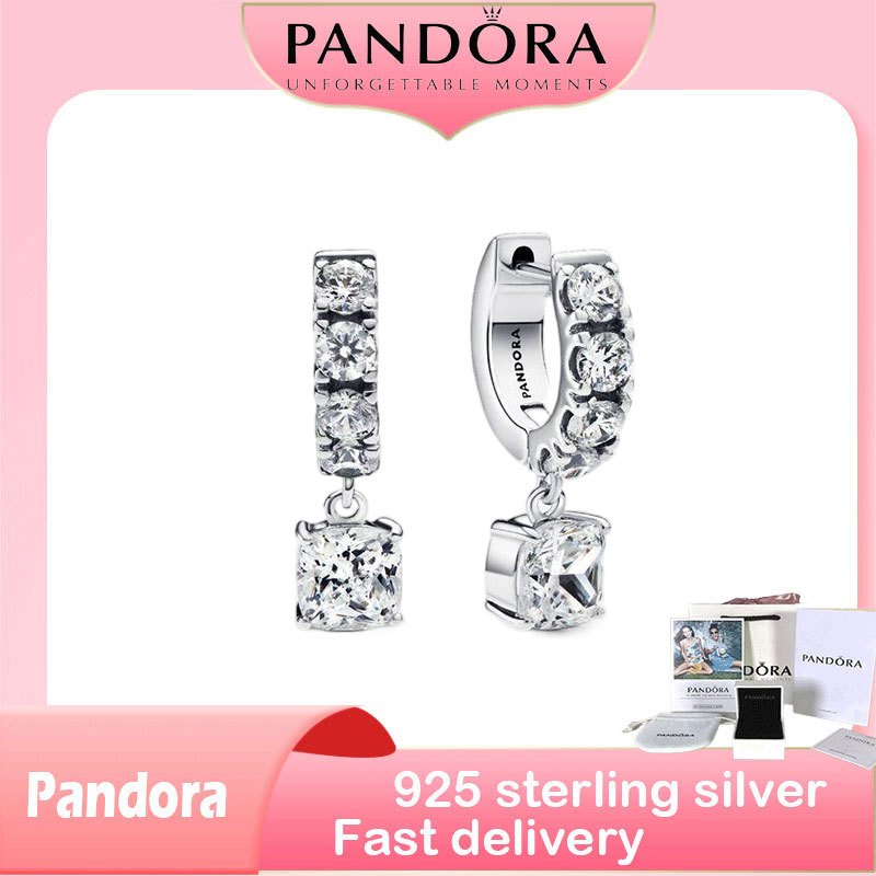 S925 เงินสเตอร์ลิงตัวแทนซื้อสินค้าวันเกิด Pave pave ต่างหู