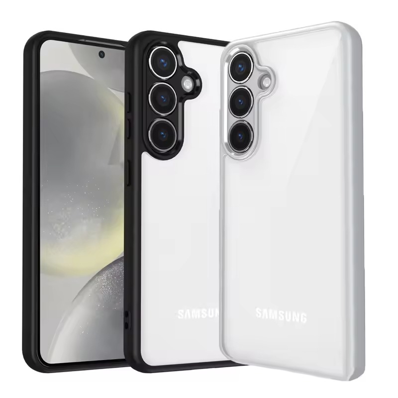 อะคริลิค HD Clear ป้องกันเคสโทรศัพท์สําหรับ Samsung S25 S24 S23 S21 FE S26 A17 A37 A57 A16 A06 A26 A36 A56 A15 A25 A35 A55 S22 Ultra S25 Plus A14 A54 A24 A34 A54 A24 A34 A34 A4