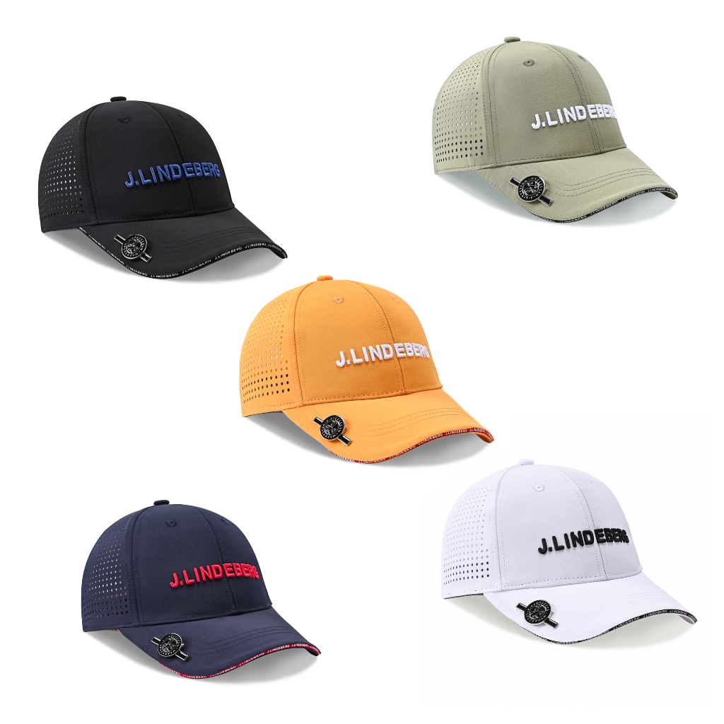 หมวกกอล์ฟ perforated breathable ดีไซน์เทนนิสและเบสบอล #80118 - รูปที่ 6