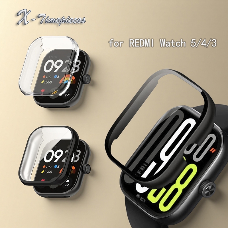 กรณีกันน้ำสำหรับนาฬิกา Redmi 5/4/3 Active Lite, การป้องกันอย่างครอบคลุม, ความไวต่อการสัมผัส, ทนทาน, พอดีที่แม่นยำ