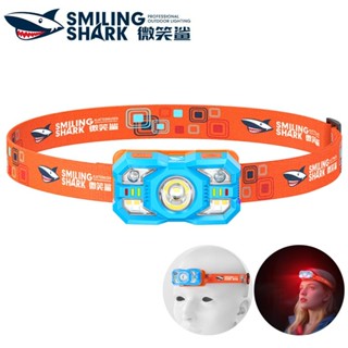 SmilingShark TD0168 ไฟคาดหัว ไฟฉายคาดหัว LED เซ็นเซอร์ สว่าง…