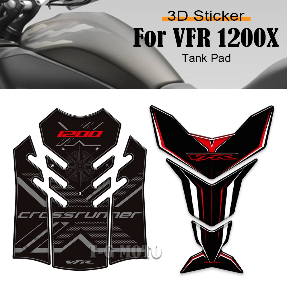 VFR1200X รถจักรยานยนต์สําหรับ Honda VFR 1200X 1200 X VFR1200X การใช้ถัง Pad กระดูกปลา Protector Deca