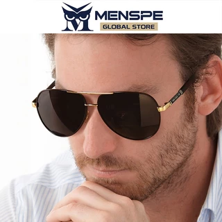 Menspe Shades แว่นกันแดดโพลาไรซ์ขนาดใหญ่สําหรับผู้ชายกลางแจ้งดวงอาทิตย์แว่นตา 100% ป้องกันรังสียูวีน้ําหนักเบาแว่นตากรณี