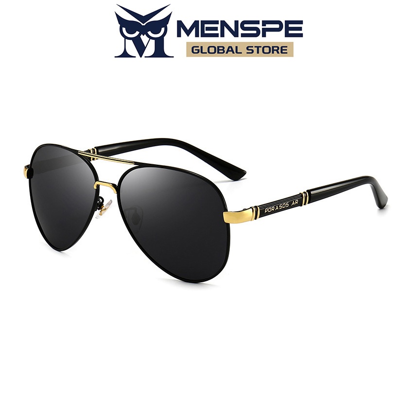 Menspe Shades แว่นกันแดดโพลาไรซ์ขนาดใหญ่สําหรับผู้ชายกลางแจ้งดวงอาทิตย์แว่นตา 100% ป้องกันรังสียูวีน้ําหนักเบาแว่นตากรณี