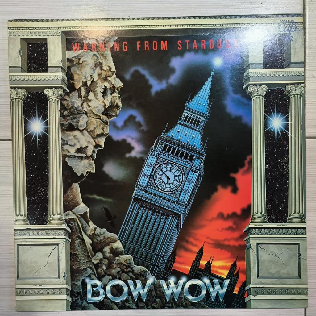 Bow Wow Warning จาก Stardust 	เฮฟวี่เมทัล 1982 ไวนิล แผ่นเสียง อัลบั้ม