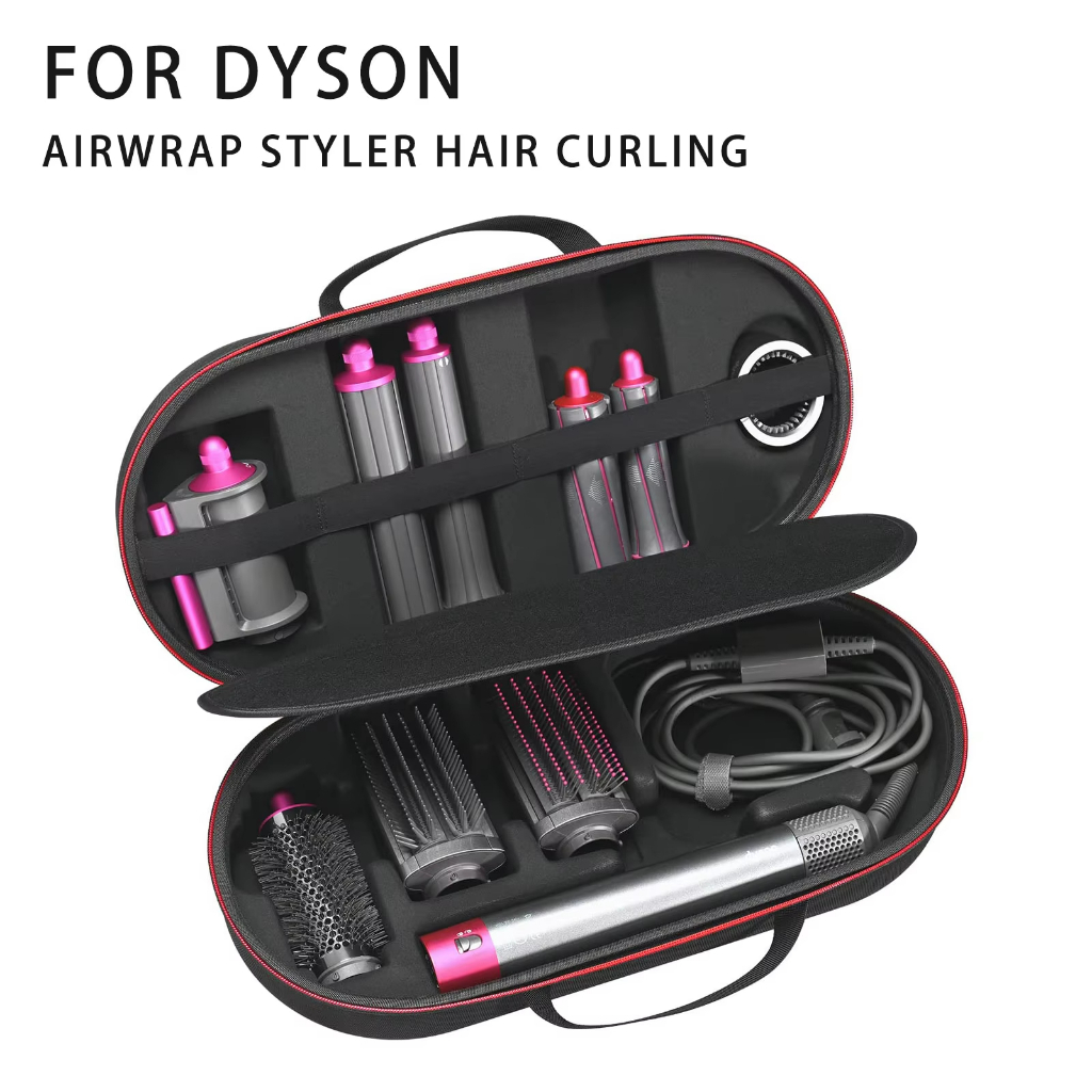 กรณียากสําหรับ Dyson Airwrap Complete ยาว/Styler HS08 HS05 HS01 ผม Curler อุปกรณ์เสริม Travel Carry Storage Organizer กระเป๋า
