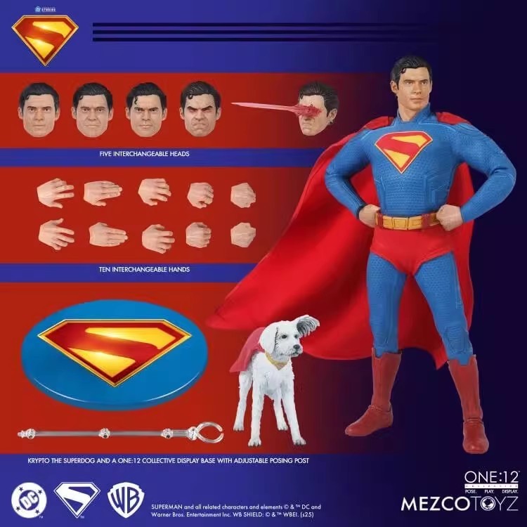 Mezco Ant one:12 The Last Son of Krypton Super Dog Krypto Superman