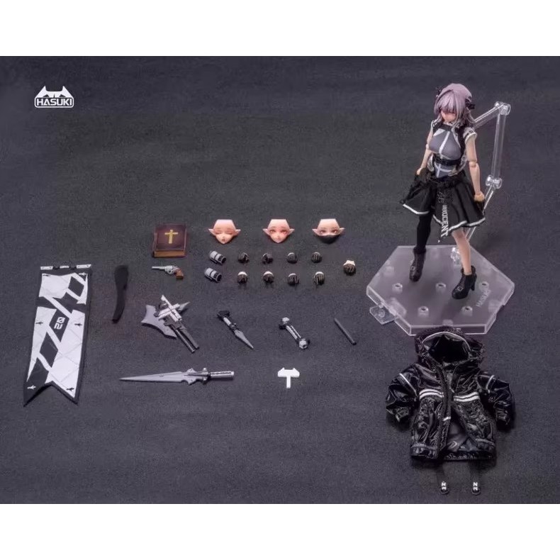 HASUKI PA009 CS017/018 Succubus Nun Friede 1/12 Scale Action Figure
