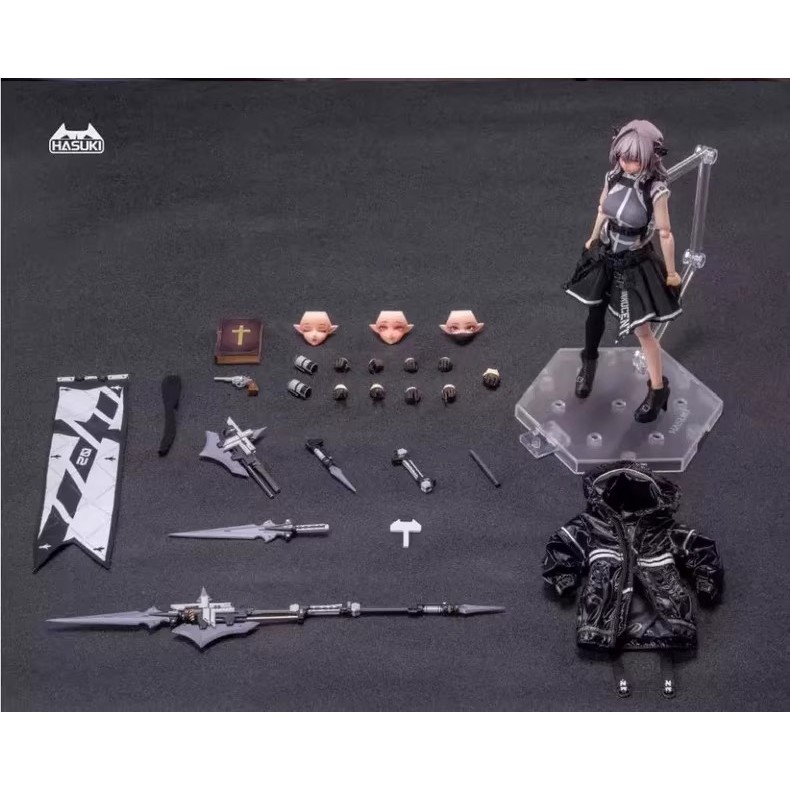 HASUKI PA009 CS017/018 Succubus Sister Friede 1/12 Action Figure