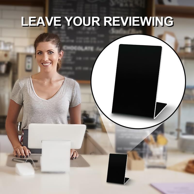 ขาตั้ง NFC เปล่า (สีขาว/ดํา) - NFC213 Chip 144 Bytes - สําหรับ Social Media & Review Links