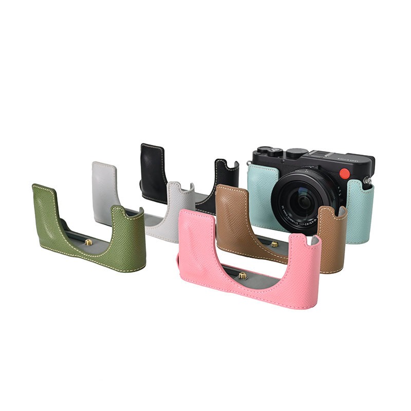 เคสหนังครึ่งสําหรับด้ามจับกล้อง Leica D-LUX8