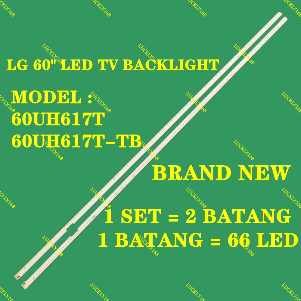 (ใหม่) แบ็คไลท์ทีวี LED 60UH615T 60UH617T 60UH617T-TB 60UF645T LG 60 นิ้ว 60UH617 1 ชุด
