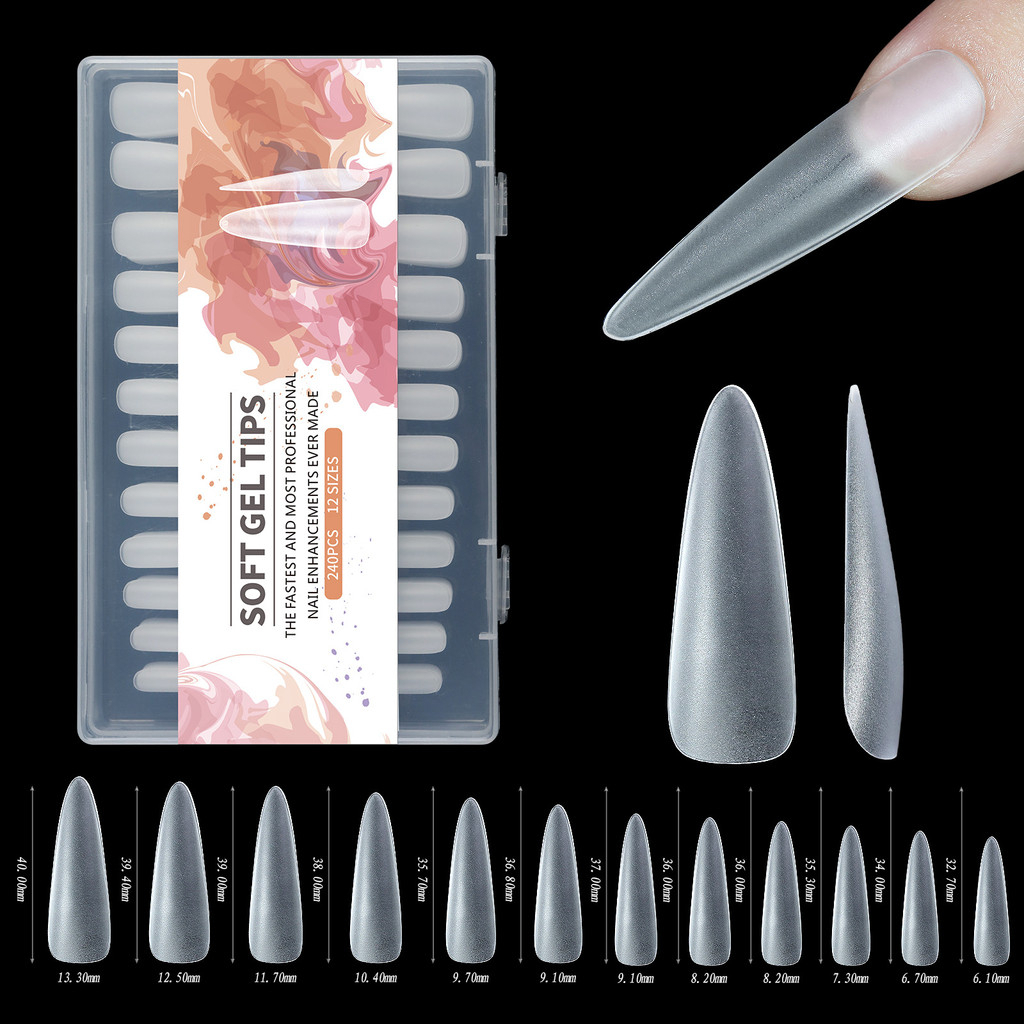 ทําเล็บมือแบบยุโรปและอเมริกา, ทําเล็บมือรูปสี่เหลี่ยมคางหมูที่ยาวขึ้น, รูปตัว ที, ปลอดรอยขีดข่วน, แพทช์เล็บส่องไฟไร้รอย