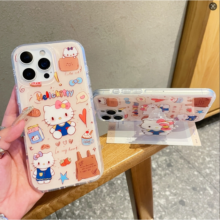 สําหรับ Retro KT Cat ขาตั้งพับหมุนได้ Ipone 13 14PRO 15 16promax