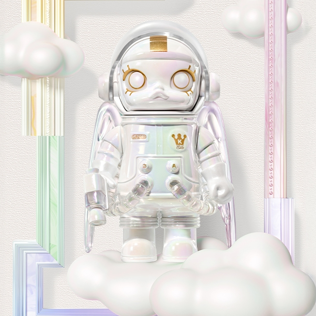 Secret MEGA SPACE MOLLY 100% Series 4 Anniversary 4 molly v4 Celebration Angel