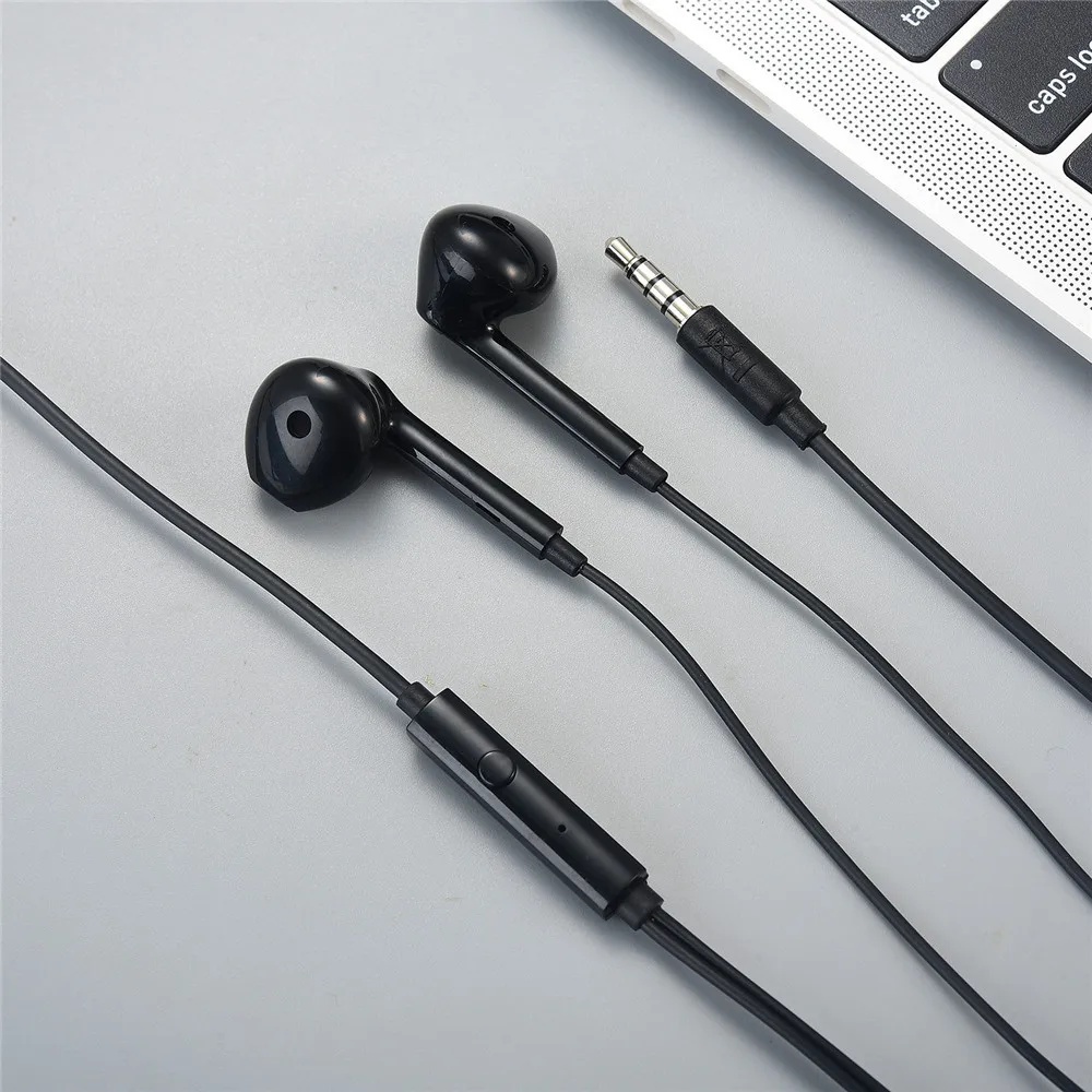 ใหม่ 3.5 มม.หูฟัง In Ear แบบมีสายกีฬา Hifi Bass หูฟังพร้อมไมโครโฟนสําหรับ Motorola G84 G34 G64 G54 G