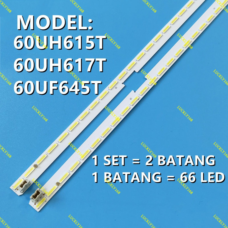 60UH615T / 60UH617T / 60UF645T LG 60 INCH LED TV BACKLIGHT (LAMPU TV) 60UH615 60UH617 60UF645 60UH61