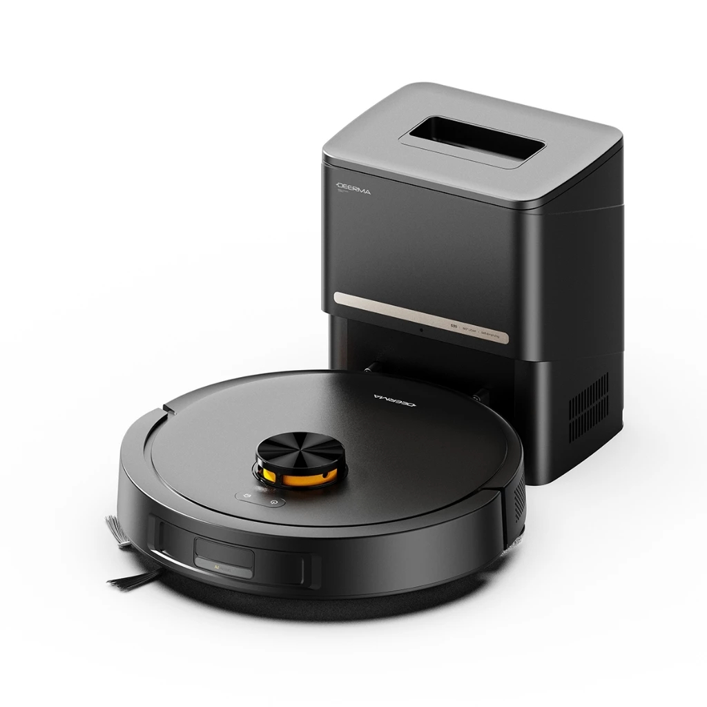 Deerma S30 หุ่นยนต์ดูดฝุ่นและถูพื้นในตัว Robot Vacuum and Mop Cleaner แรงดูด 13KPa เก็บฝุ่นอัตโนมัติ