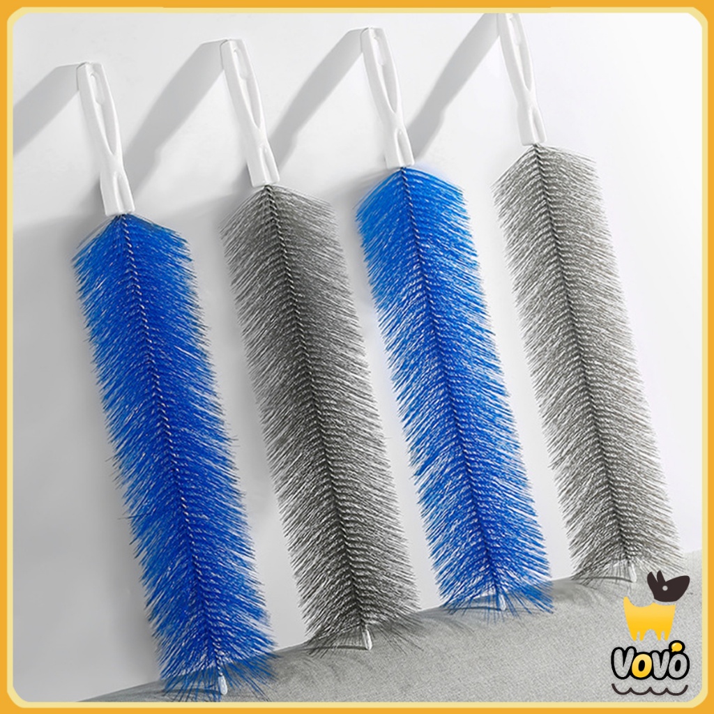 VoVo ไม้ปัดฝุ่น แปรงทําความสะอาดพัดลม แปรงทําความสะอาด สามารถดัดงอได้ เข้าได้ทุกซอก ทุกมุม ด้ามจับถนัดมือ ขัดเฟอร์นิเจอร์ - รูปที่ 6