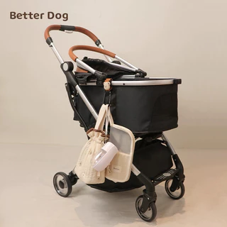 BetterDog น่ารักสัตว์เลี้ยงรถเข็นตะขอน่ารักหมีหัวรูปร่างที่มีประสิทธิภาพโหลด-Bearing Universal กระเป๋า Handy เครื่องมือสุนัขแมว Outing อุปกรณ์เสริม