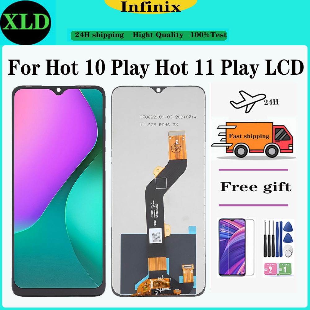สําหรับ Infinix Hot 10 Play X688 Hot 11 Play X688B Itel P37 Pro Itel Vision 2 Plus P681L Tecno Pova 