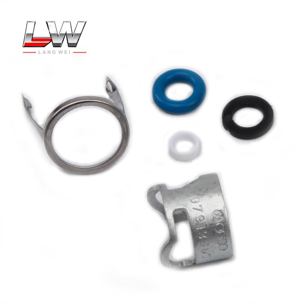 8PCS การใช้ฉีดหัวฉีด O-แหวนซีลชุด 06E 998 907 สําหรับ Touareg A4 A5 A6 A8 S5 S6 S8 Q7 R8 RS4 06E9989