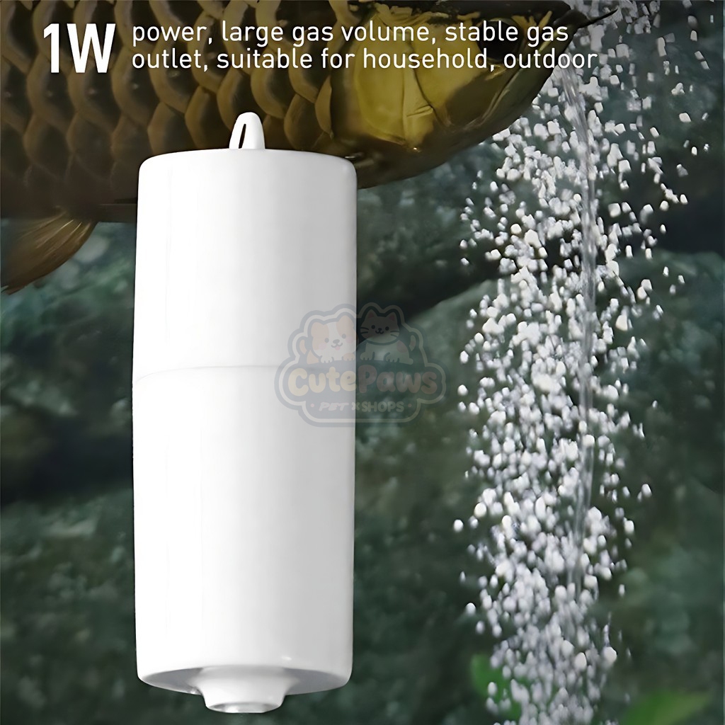 USB ปั้มน้ำออกซิเจนตู้ปลา ปั๊มอากาศออกซิเจนสำหรับตู้ปลาแบบพกพา USB ขนาดเล็ก สเงียบ สำหรับปลากัด ปั๊มออกซิเจนตู้ปลา ประสิทธิภาพทนทานและมั่นคง - รูปที่ 3