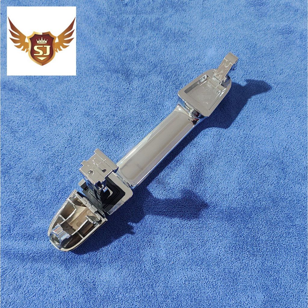 มือจับประตูด้านนอกสําหรับ Hyundai ELANTRA SEDAN 2007-2010 WAGON 2009-2011 I30 2007-2011 โครเมียมหน้า