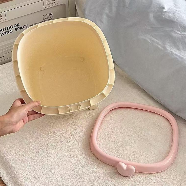 ถังขยะเจ้าหญิง 360°ถังขยะแบบถอดได้ล้อสากล - รูปที่ 7