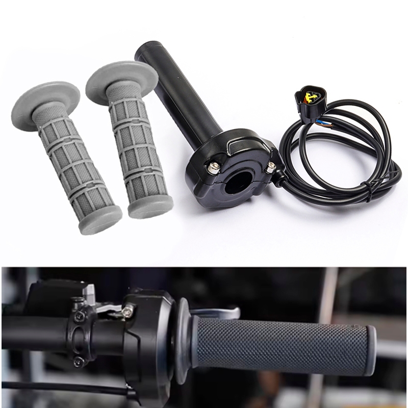 รถจักรยานยนต์อิเล็กทรอนิกส์ Accelerated Handle คันเร่งสําหรับ Surron Light Bee SX Sur-Ron ไฟฟ้า Motocross Dirt BikeThrottle Turn Grip Universal อะไหล่