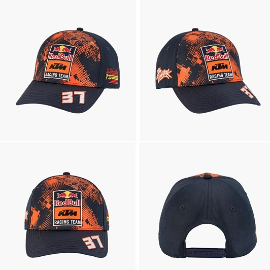 2025 Red Bull Hat Hard Top Baseball Cap RedBull Car Cap F1 หัวรถจักรหมวกปัก