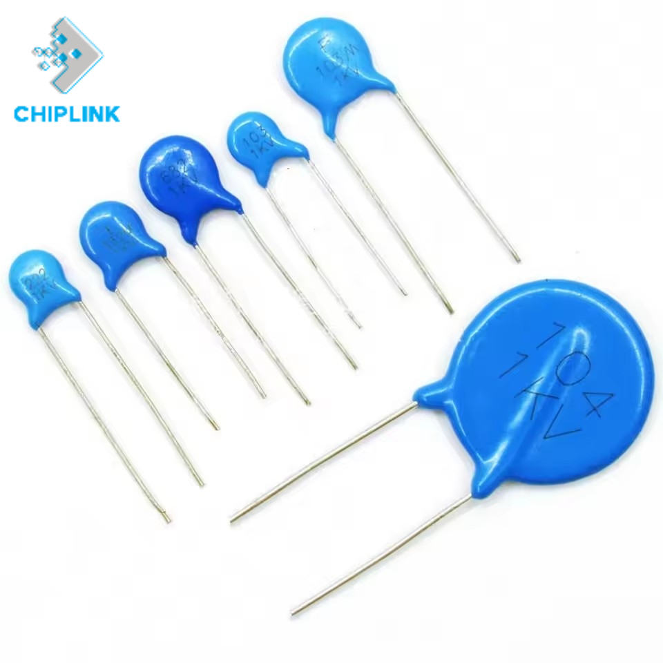 100PCS 1KV 2KV 3KV แรงดันไฟฟ้าเซรามิค Capacitor 5P 30PF 47PF 56PF 100PF 220PF 1NF 2.2NF 3.3NF 4.7NF 