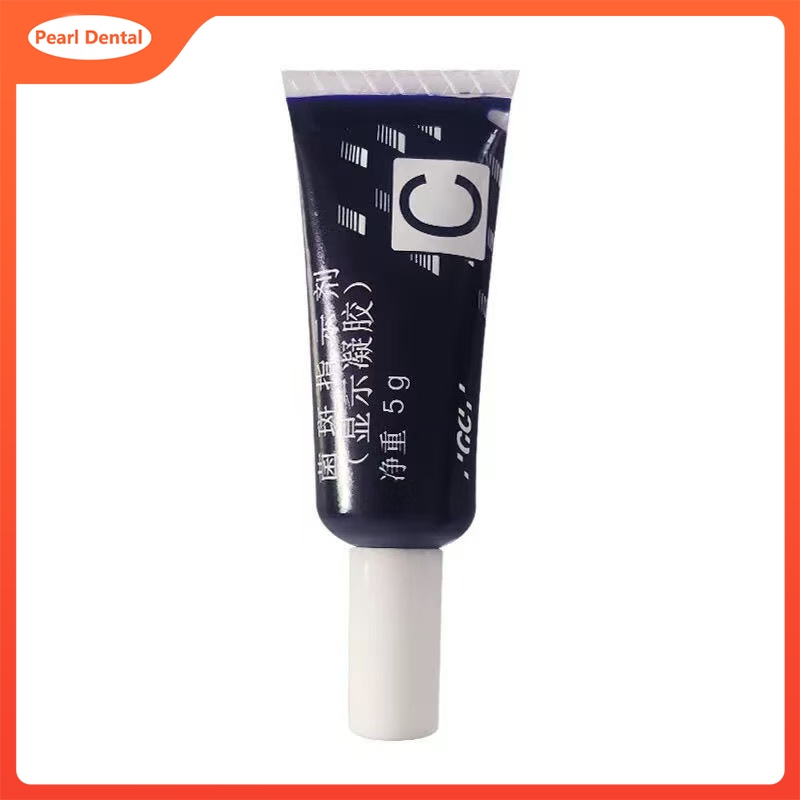 ญี่ปุ่น GC Fuji Plaque Discload Gel Dental Plaque Detector 5g*5 ชิ้น