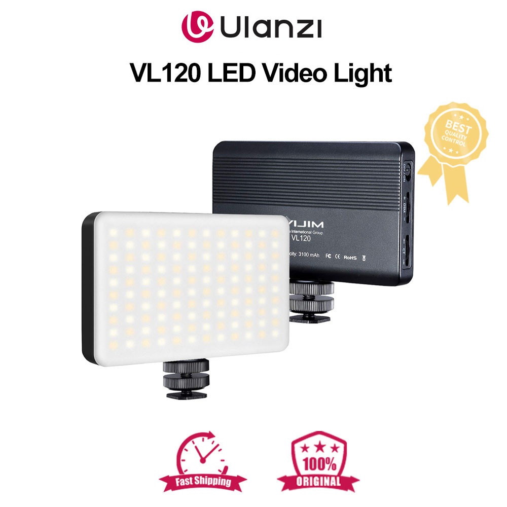Ulanzi Vijim VL120 ไฟ LED/RGB วิดีโอ 2029 TUWX