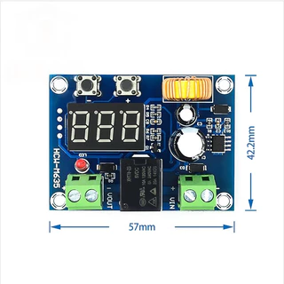 โมดูลป้องกันแรงดันต่ำ XH-M609 แบตเตอรี่ลิเธียม 6-60V DC ป้องกันแบตหมดแรงดันต่ำ ตัดการเชื่อมต่ออัตโนมัติ