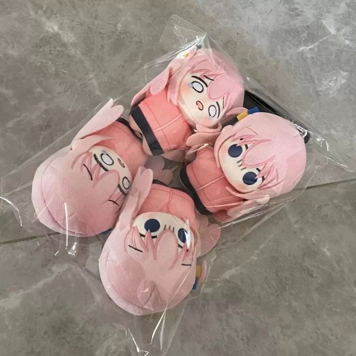 BOCCHI THE ROCK 10 ซม.พิมพ์ปลาดาวตุ๊กตาผ้าฝ้าย Gotoh Hitori น่ารักการ์ตูนสาวกระเป๋านักเรียนจี้พวงกุญแจตกแต่งของขวัญ - รูปที่ 5