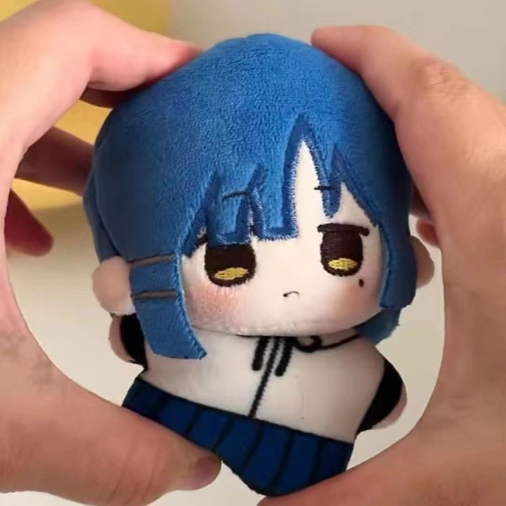 BOCCHI THE ROCK 10 ซม.พิมพ์ปลาดาวตุ๊กตาผ้าฝ้าย Gotoh Hitori น่ารักการ์ตูนสาวกระเป๋านักเรียนจี้พวงกุญแจตกแต่งของขวัญ - รูปที่ 6