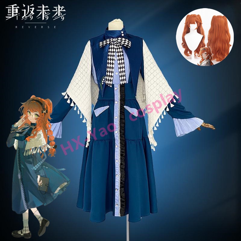 【HX-YAO】Sonetto Emotion in Tranquility cosplay Anime Costumes Reverse:1999 เครื่องแต่งกายเกมคอสเพลย์