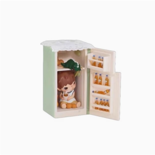 P PTS Pop Mart Pts Exhibition Limited Ono Orange Soda ลิฟท์