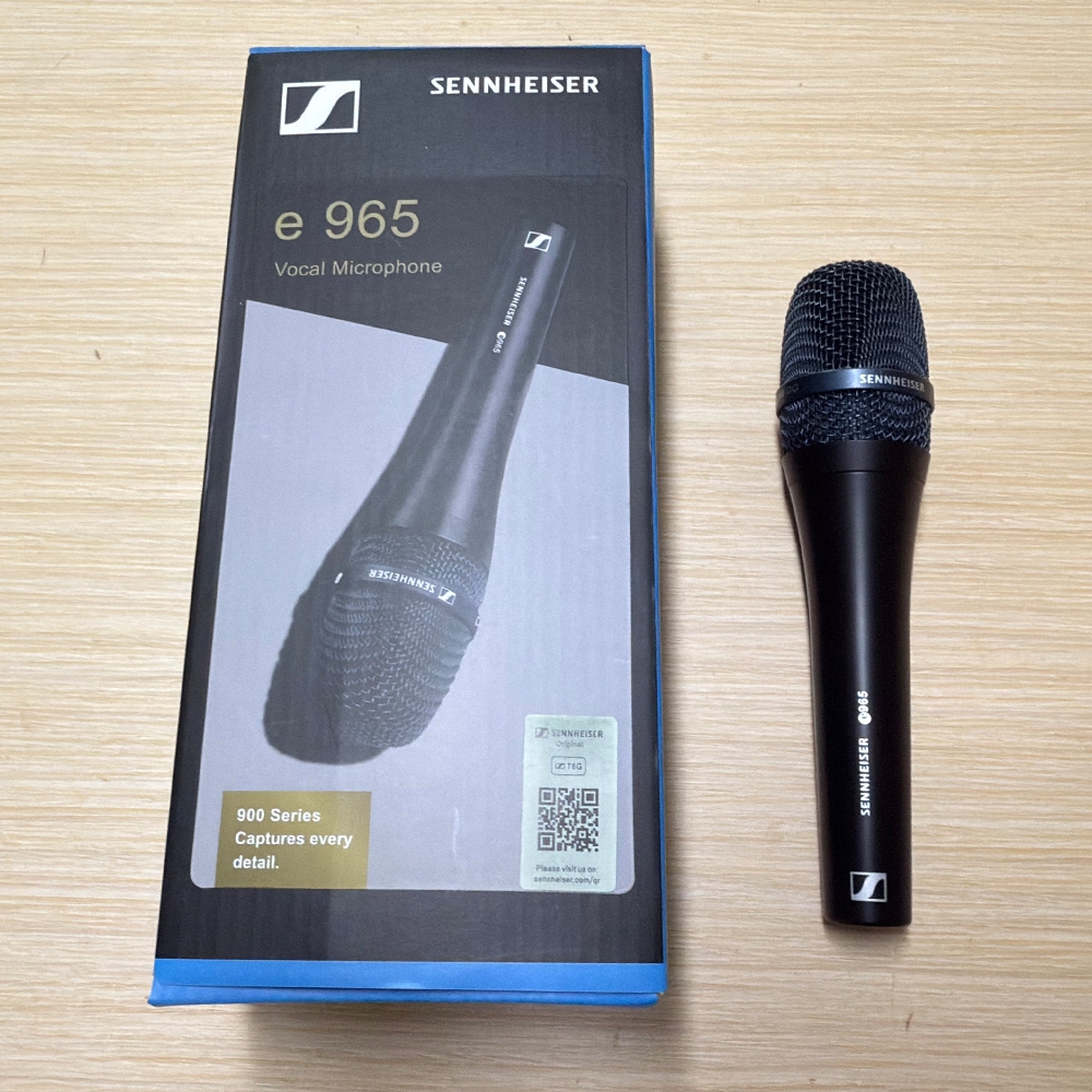 Sennheiser e965 ไมโครโฟนคอนเดนเซอร์ cardioid คุณภาพ Studio ตัวท็อป สําหรับนักร้องระดับมืออาชีพ