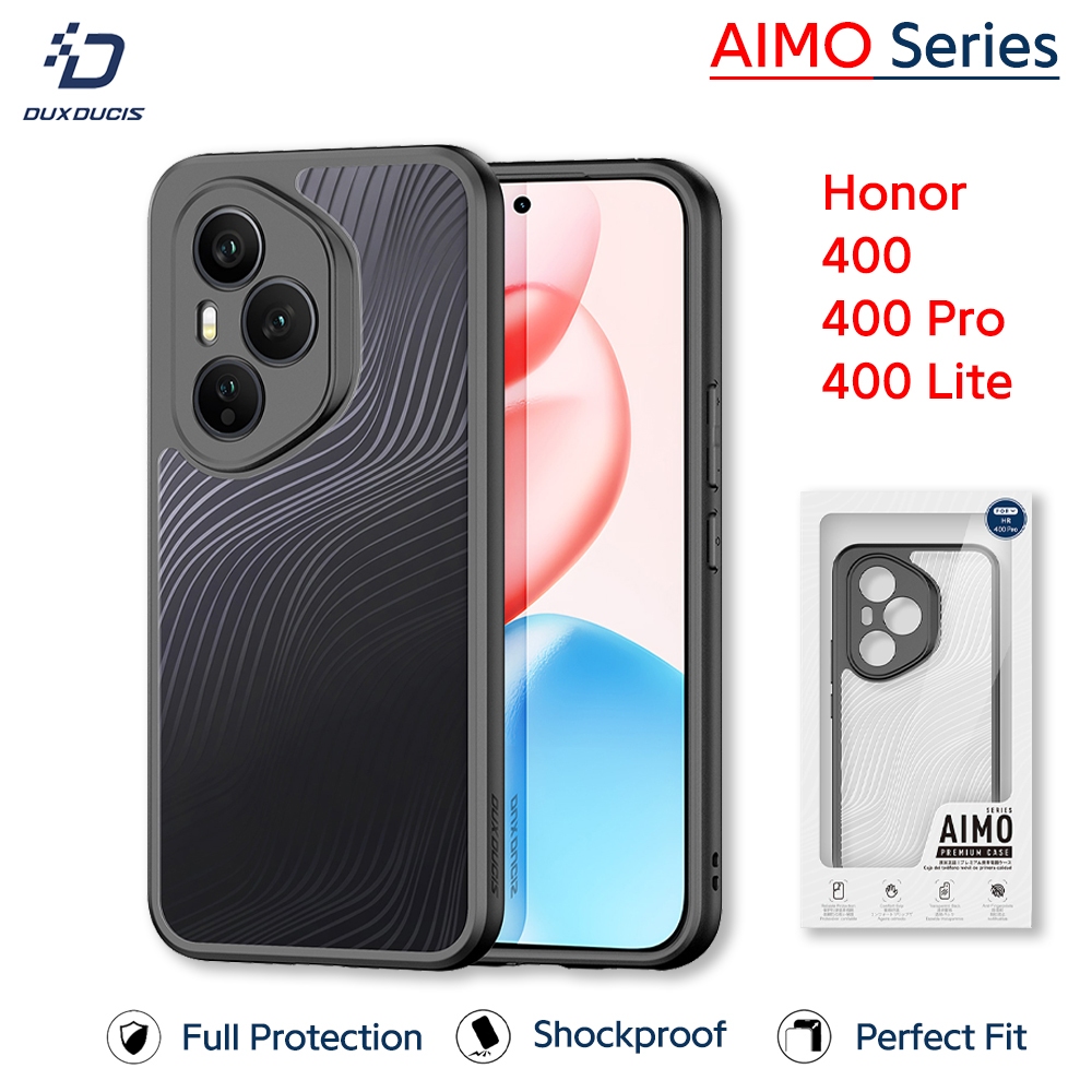 DUX DUCIS AIMO - เคส Honor 400 / 400 Pro / Honor 400 Lite - เคสแข็งกันเหลืองใส เคสโทรศัพท์ทนทานกันกระแทกป้องกันรอยนิ้วมือ