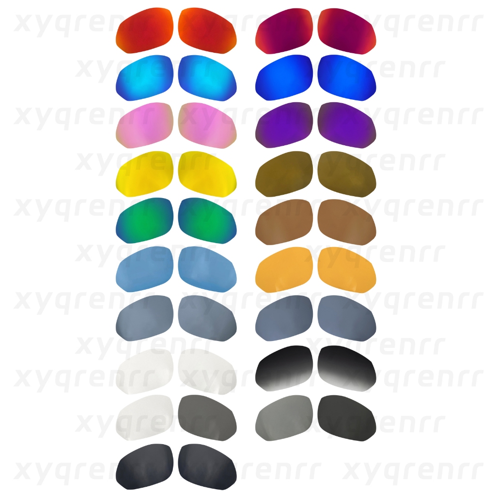 Xyqrenrr เปลี่ยนเลนส์พอดี Oky Wire Tap 2.0 OO4145 (หนาพิเศษ 2.0 มม.,ไม่มีโพลาไรซ์) Sunglass-Anti-Scratch|ทนต่อแรงกระแทก|พอดีอย่างลงตัว|ตัวเลือกหลายสี