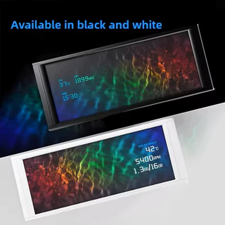 Thermalright TROFEO VISION LCD IPS 6.86 นิ้วหน้าจอ LCD เต็มรูปแบบ 1280*480 ความละเอียดแม่เหล็กพอร์ต USB Type-C หน้าจอแสดงผลเคสพีซีหน้าจอแสดงผล