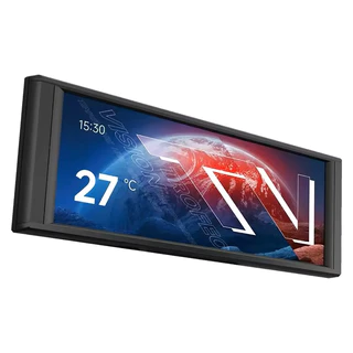 Thermalright TROFEO VISION LCD IPS 6.86 นิ้วหน้าจอ LCD เต็มรูปแบบ 1280*480 ความละเอียดแม่เหล็กพอร์ต USB Type-C หน้าจอแสดงผลเคสพีซีหน้าจอแสดงผล