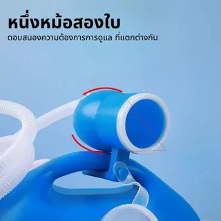 กระบอกปัสสาวะ กระบอกฉี่ ผู้ป่วยชาย 2000ml โถฉี่พลาสติก PE ทนทาน โถฉี่ผู้สูงอายุ ที่ฉี่ผู้ชาย ถังปัสสาวะ