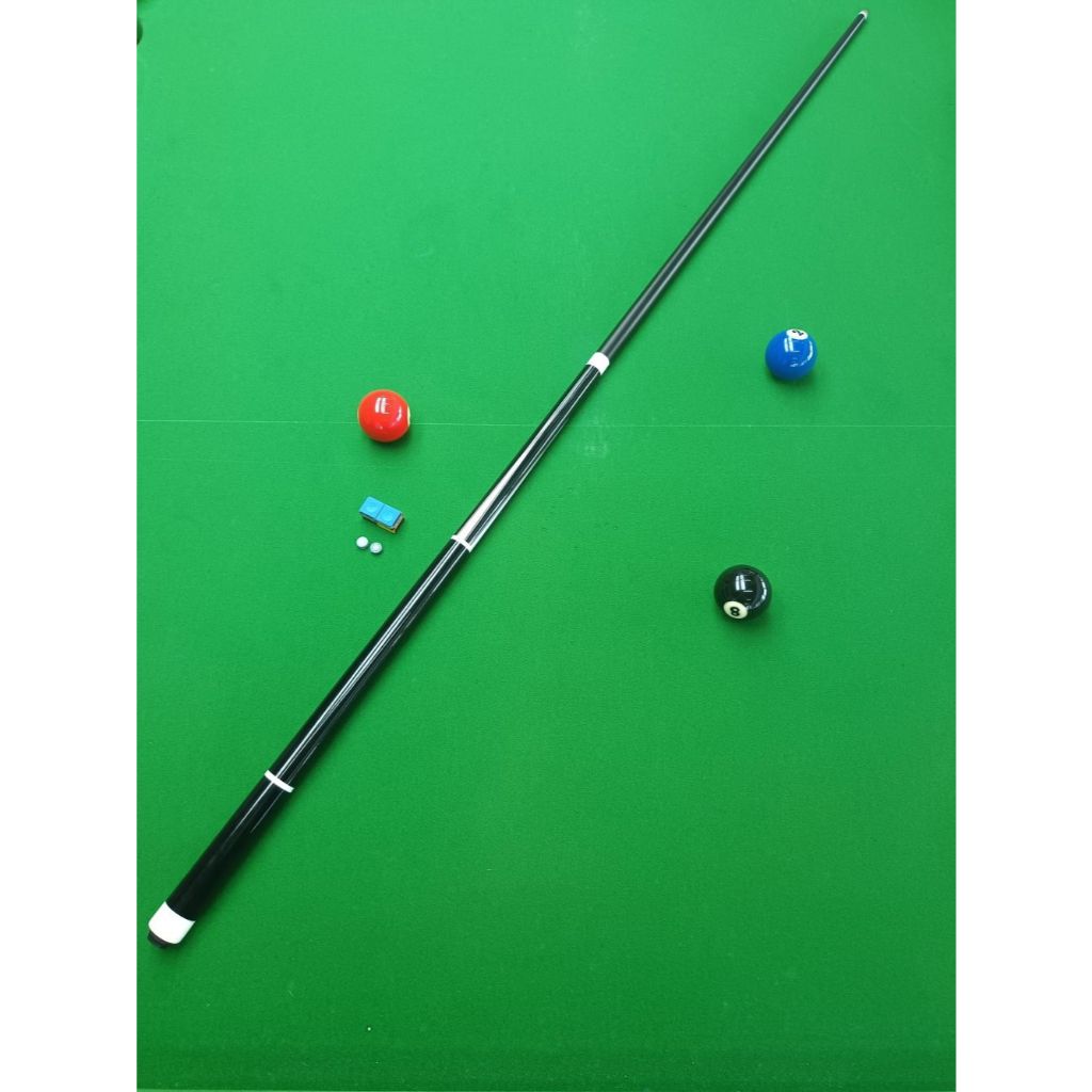 คิวสนุกเกอร์ 2 ชิ้น ป้องกันการหัก หัวคิว 9.8มม. /13มม. แขนคาร์บอน ยาว 145ซม.  ส่งเร็วจากคลังไทย - รูปที่ 3