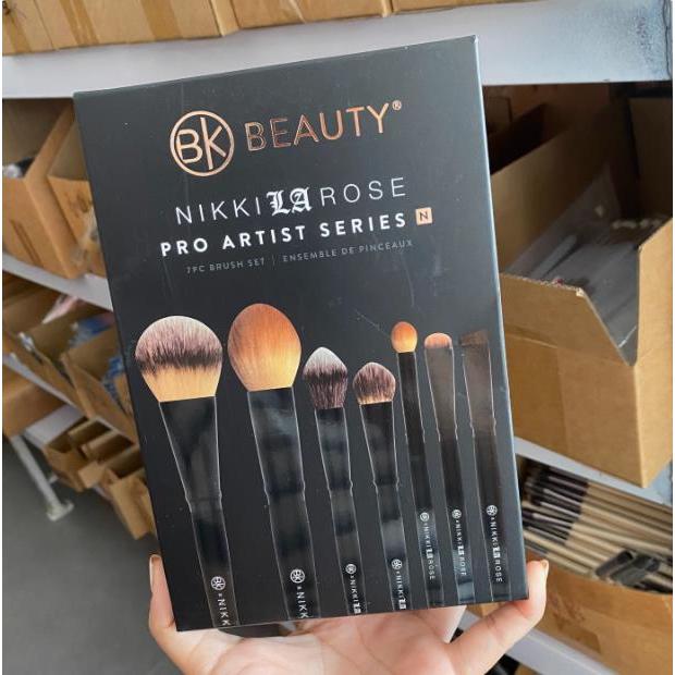 สต็อกพร้อมสไตล์ใหม่!ชุดแปรงแต่งหน้า American BK Brush แปรงปัดแก้มสองด้าน แปรงอายแชโดว์ แปรงคอนซีลเลอ