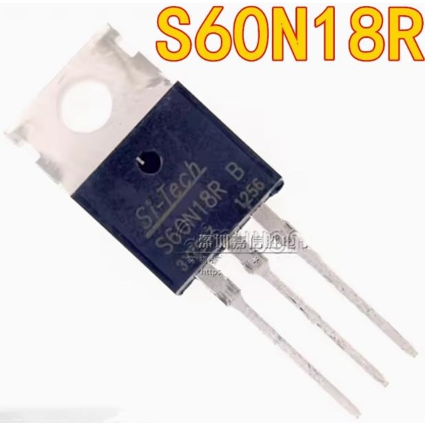 10PCS Original S60N18R A TO220 S60N18RA TO-220 180A/60V MOSFET ทรานซิสเตอร์
