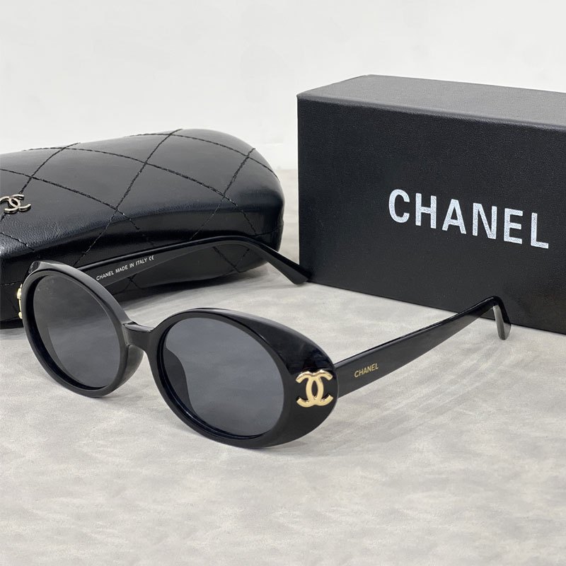 แว่นกันแดดคนดังแบบตาแมวรูปไข่ พร้อมฟีเจอร์UV400 รหัส9002